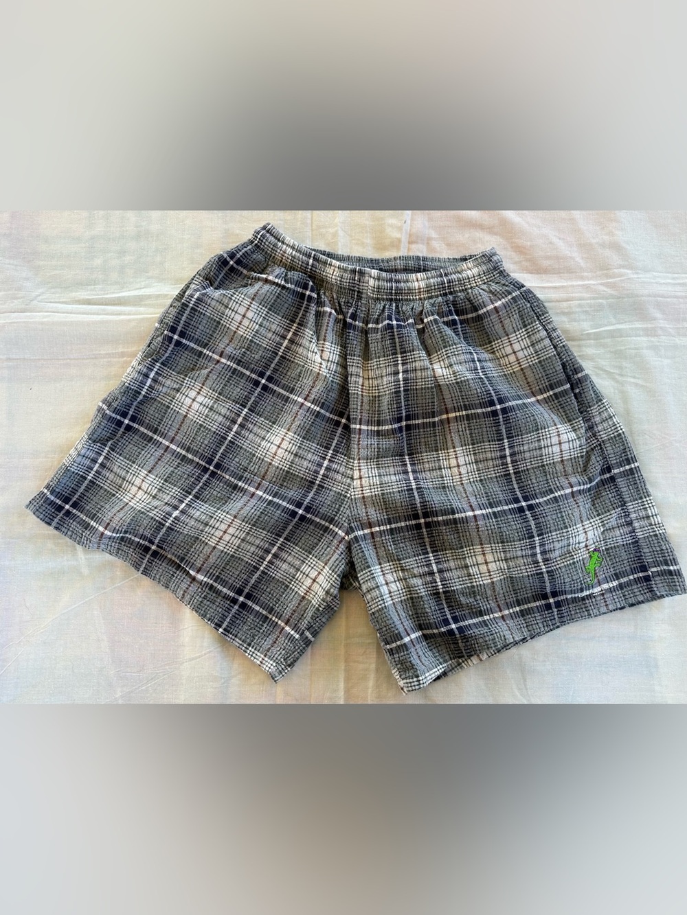 Gecko Hawaii Y2K Beach Shorts